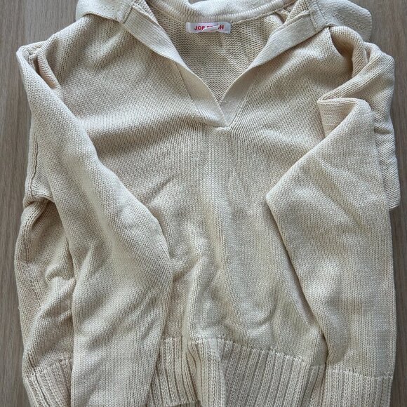 Joe Fresh Cotton Cashmere Collared Sweater - Picture 3 of 4